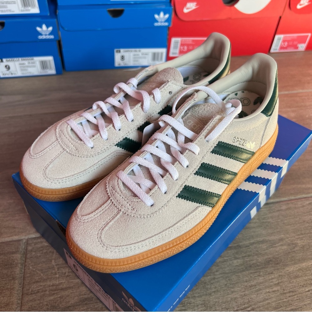 Adidas Handball Spezial Green Stripe 8.5